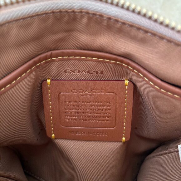 NEW Auth COACH Iconic KITT CC556 Watercolor Floral Print Crossbody Bag - Picture 7 of 7